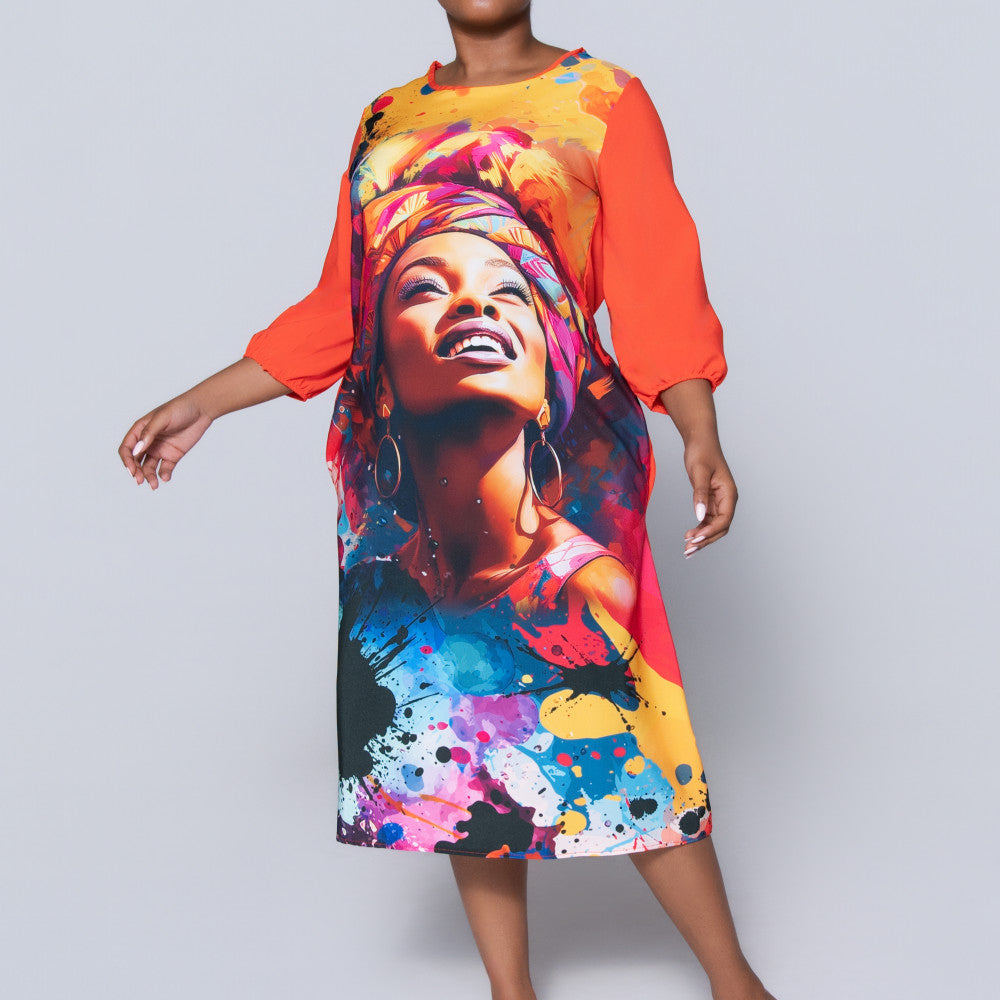 Face Print Tunic