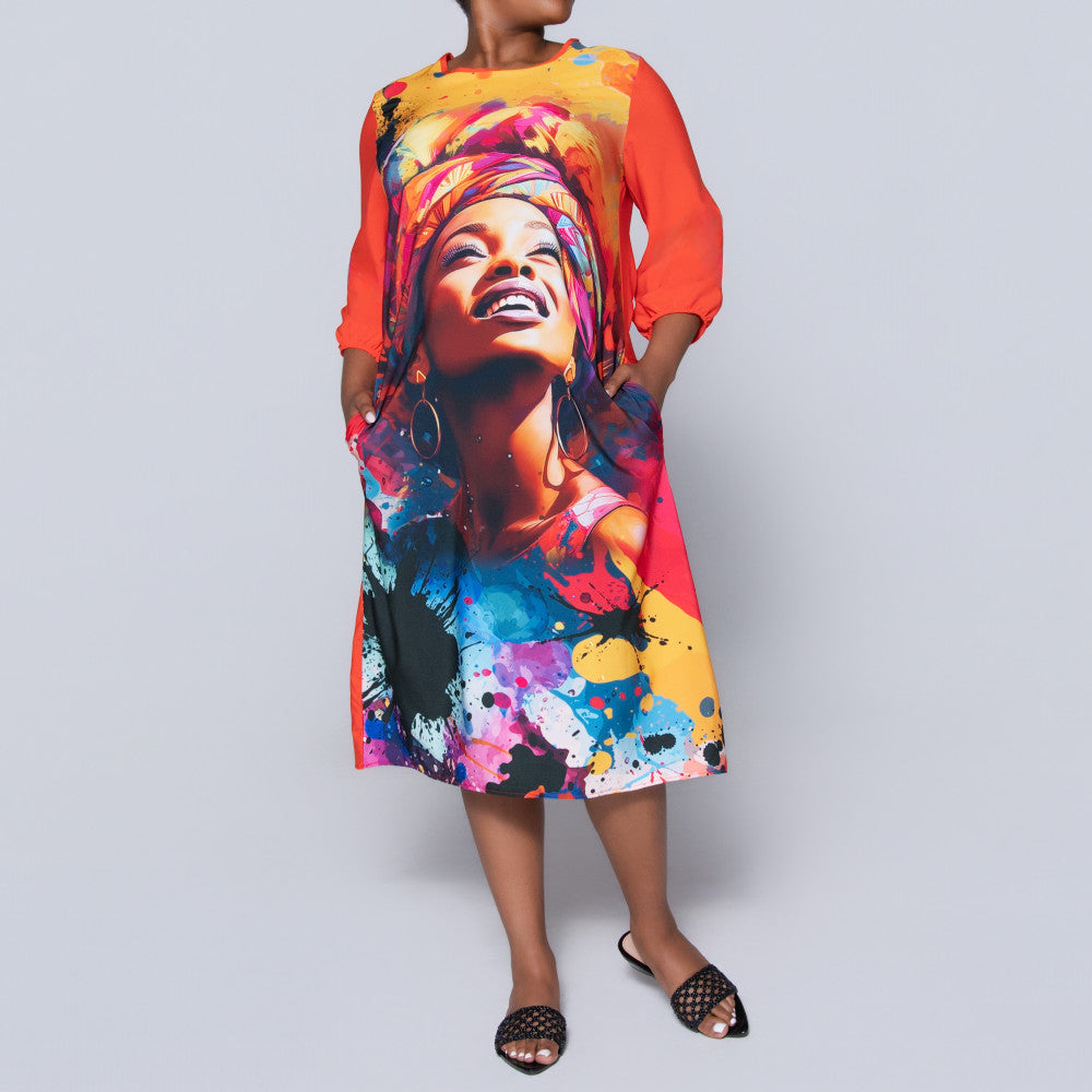 Face Print Tunic