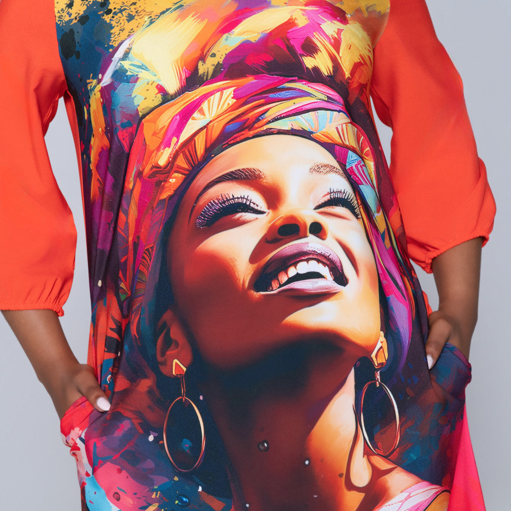 Face Print Tunic