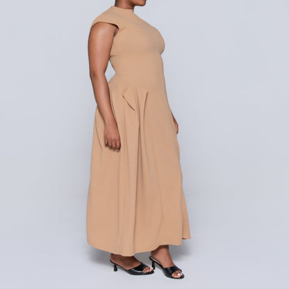 Ladies Side Pleat Dress