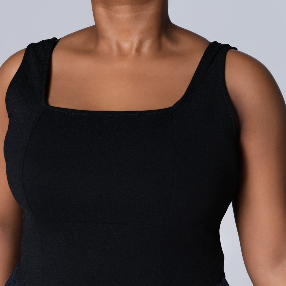 Black Sleeveless Dress