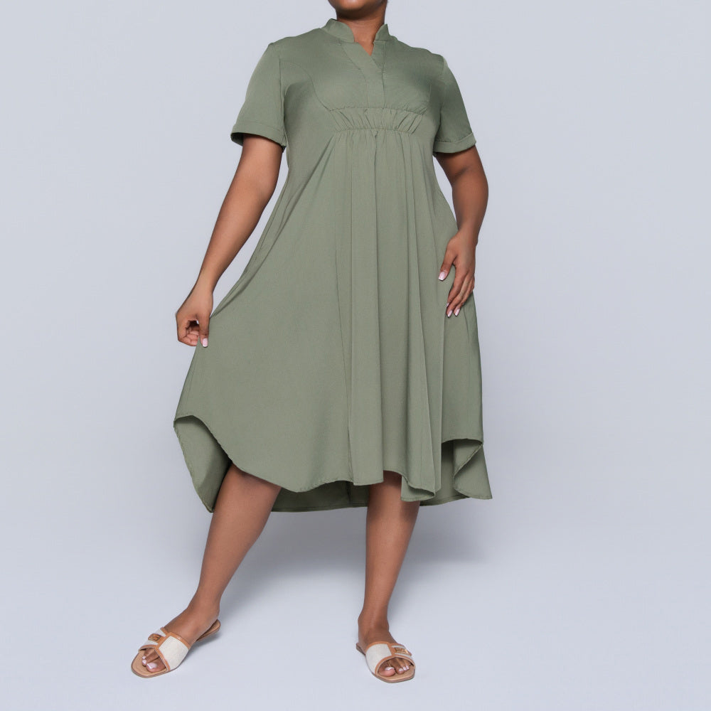 Olive Short Sleeve Tunic