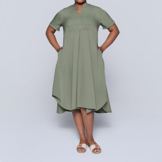 Olive Short Sleeve Tunic