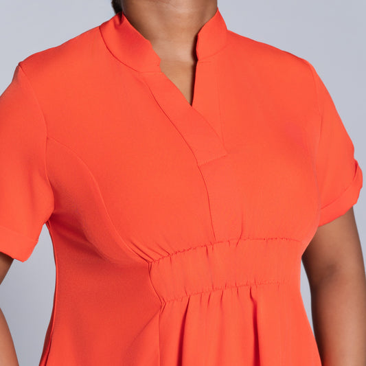 Terracotta Short Sleeve Tunic