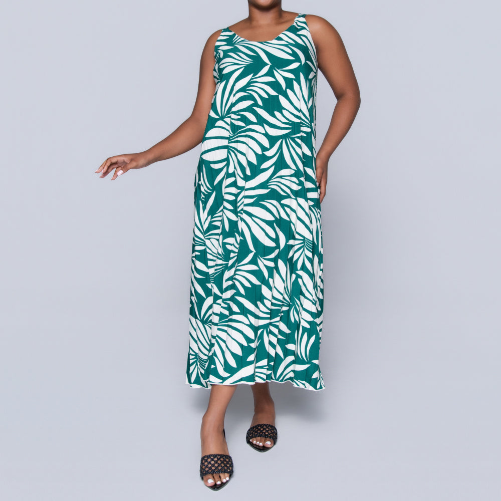 Emerald Tiered Dress