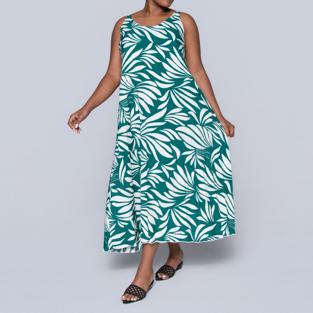 Emerald Tiered Dress