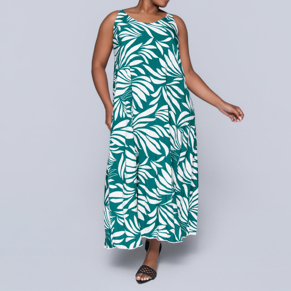 Emerald Tiered Dress