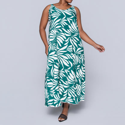 Emerald Tiered Dress