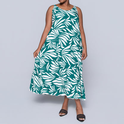 Emerald Tiered Dress