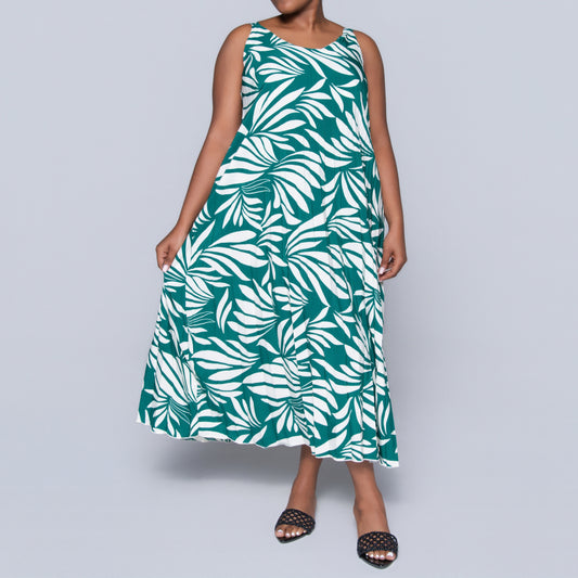 Emerald Tiered Dress