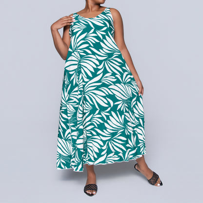 Emerald Tiered Dress