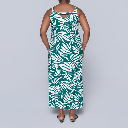 Emerald Tiered Dress