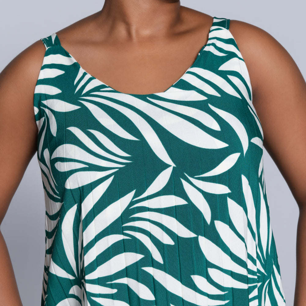 Emerald Tiered Dress