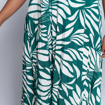 Emerald Tiered Dress