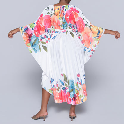 Printed Pleated Tunic