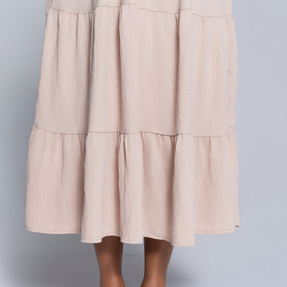 Stone Tiered Dress