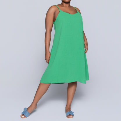 Emerald Airflow Strappy Dress