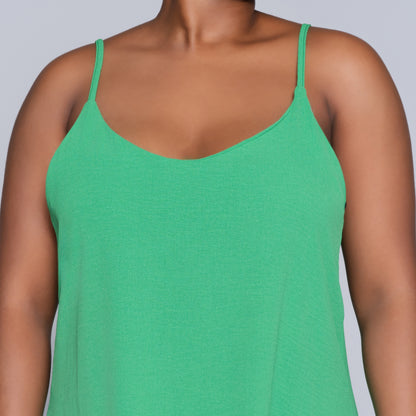 Emerald Airflow Strappy Dress