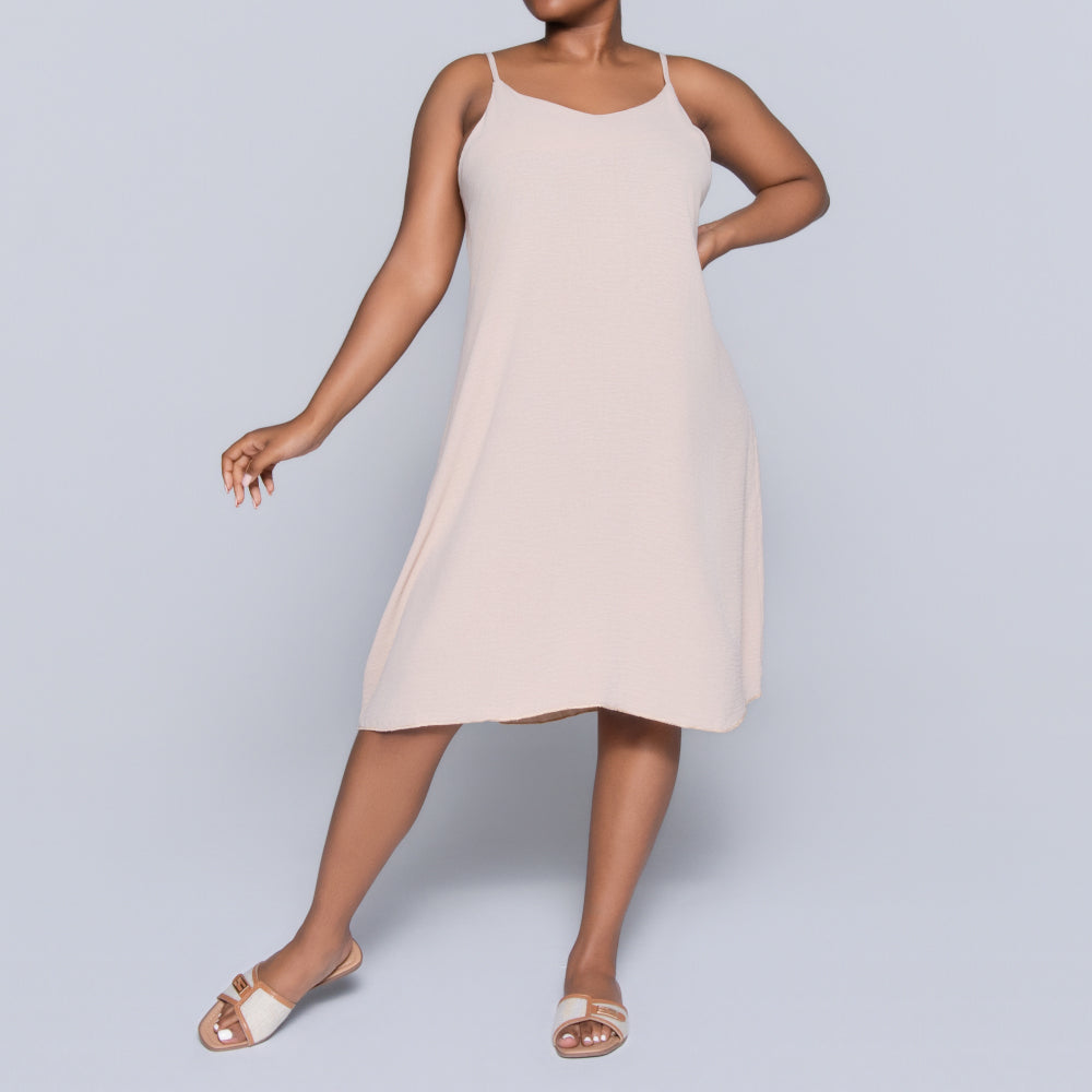 Stone Airflow Strappy Dress