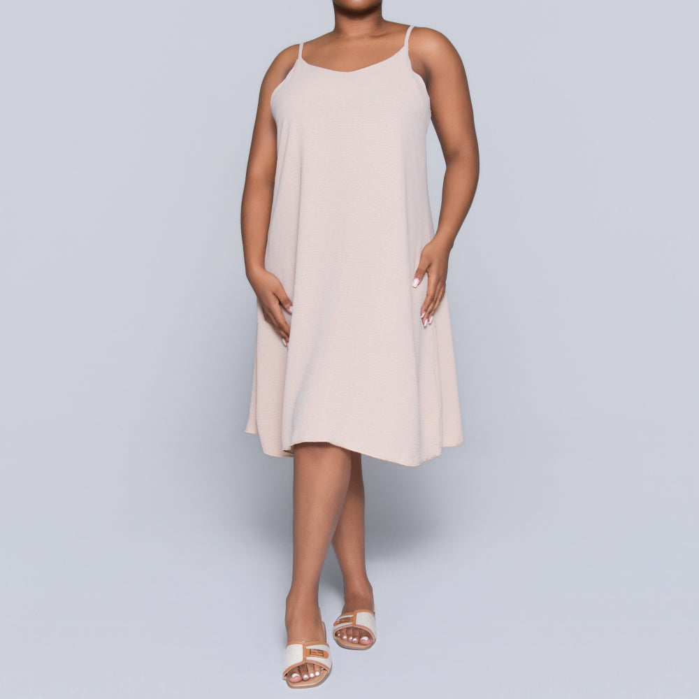 Stone Airflow Strappy Dress