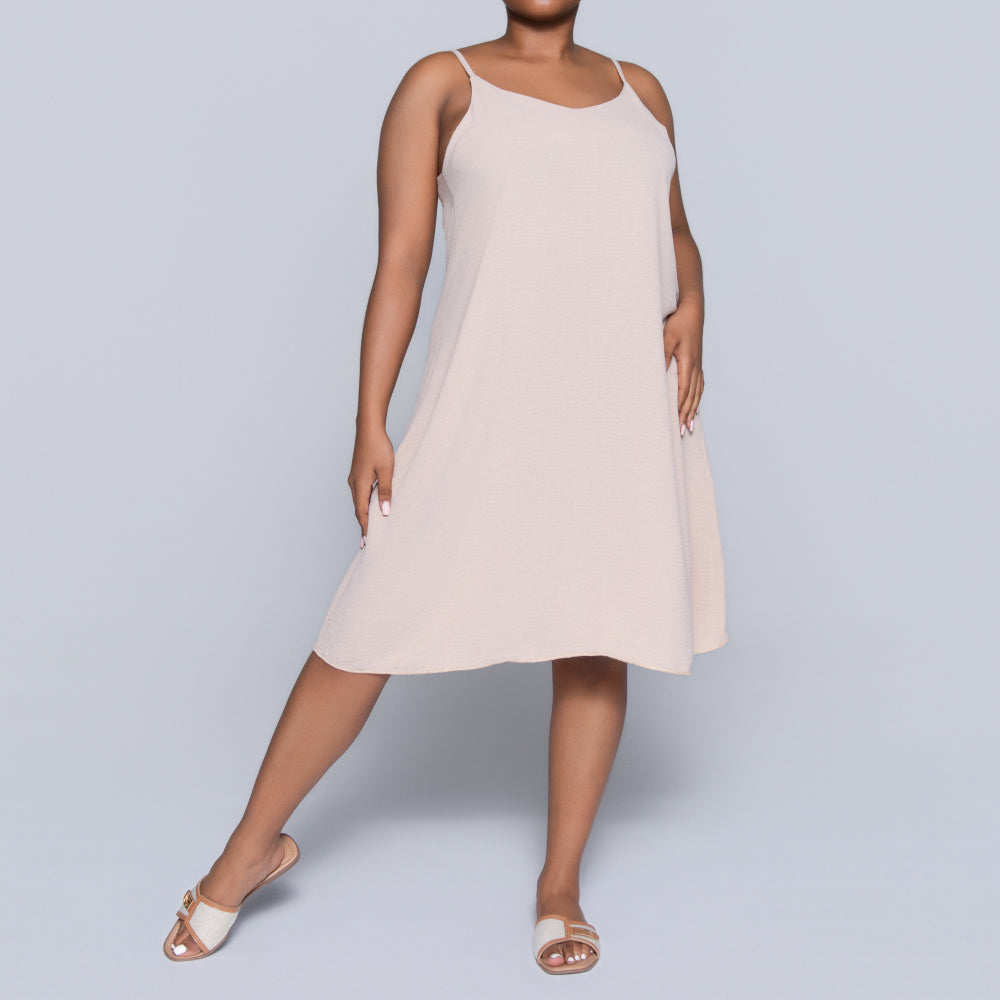 Stone Airflow Strappy Dress