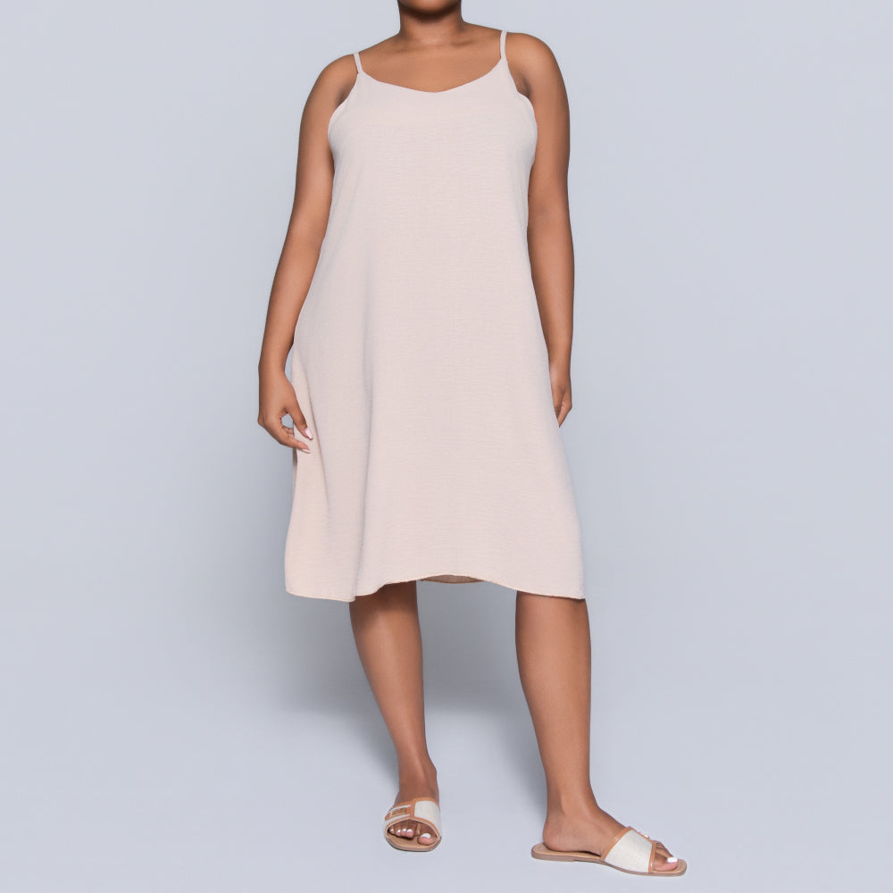 Stone Airflow Strappy Dress