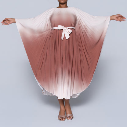 Tie-Dye Pleated Tunic