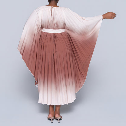 Tie-Dye Pleated Tunic