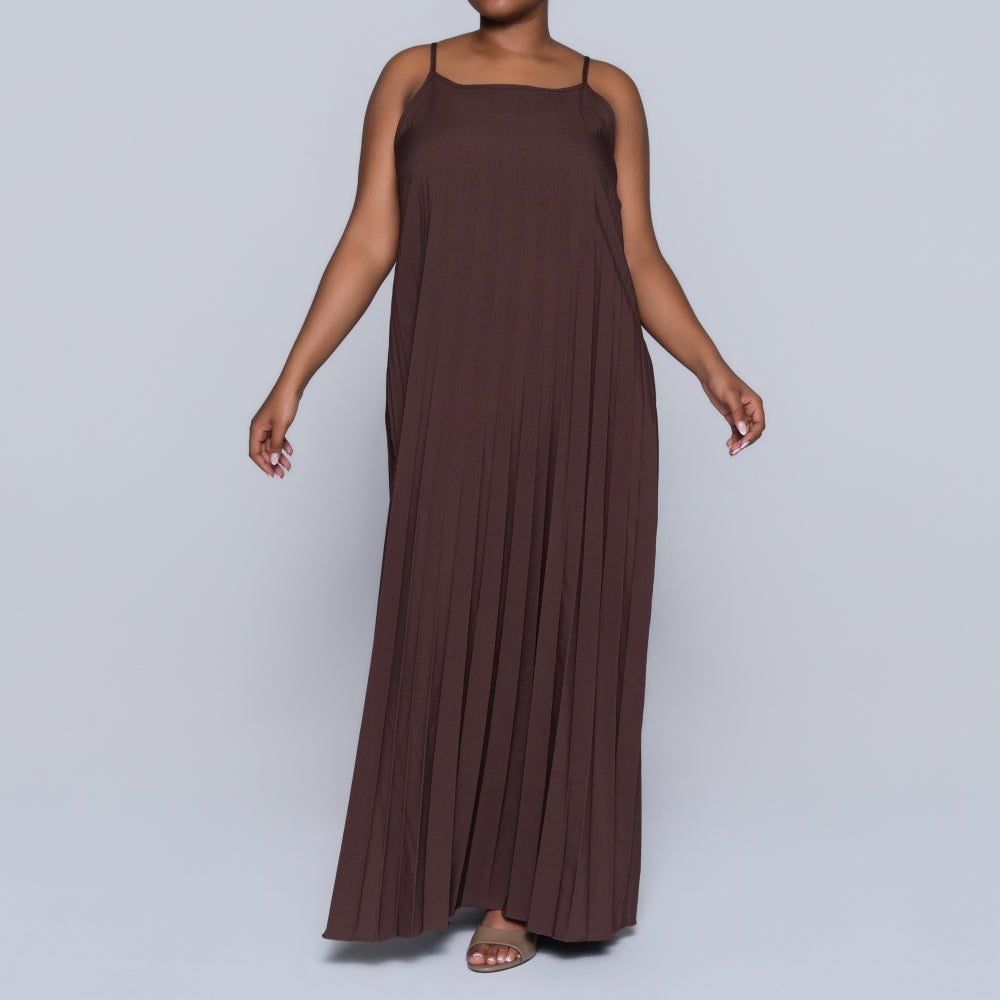 Chocolate Strappy Dress