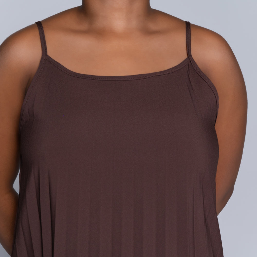 Chocolate Strappy Dress