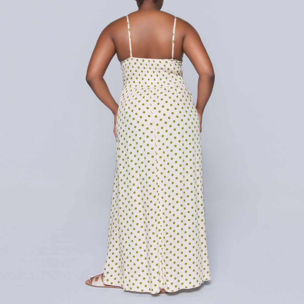 Printed Strappy Viscose Dress