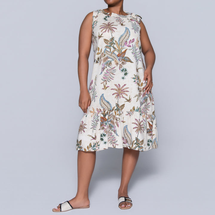 Printed Tiered Tunic