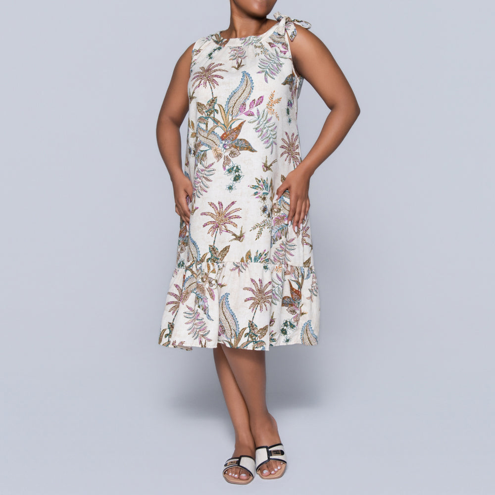 Printed Tiered Tunic