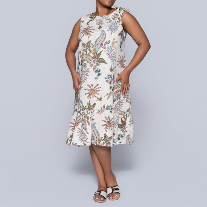 Printed Tiered Tunic