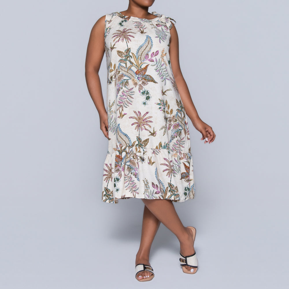 Printed Tiered Tunic