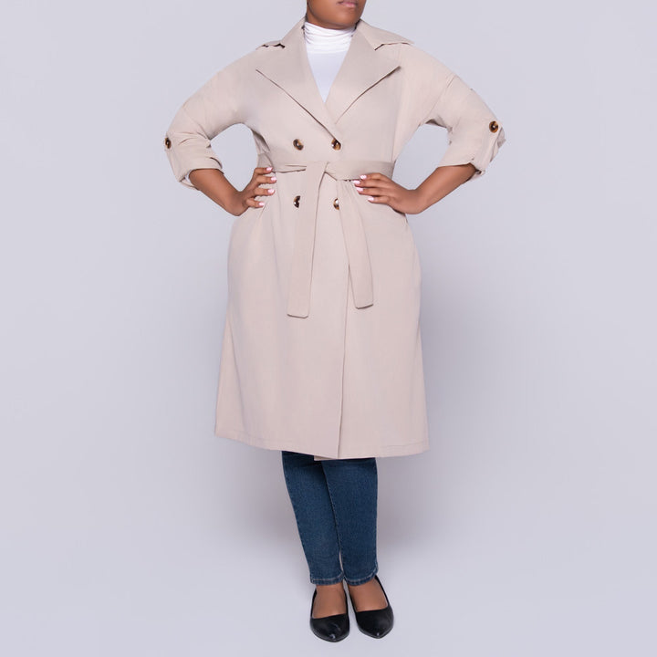 Stone Long Sleeve Melton Jacket