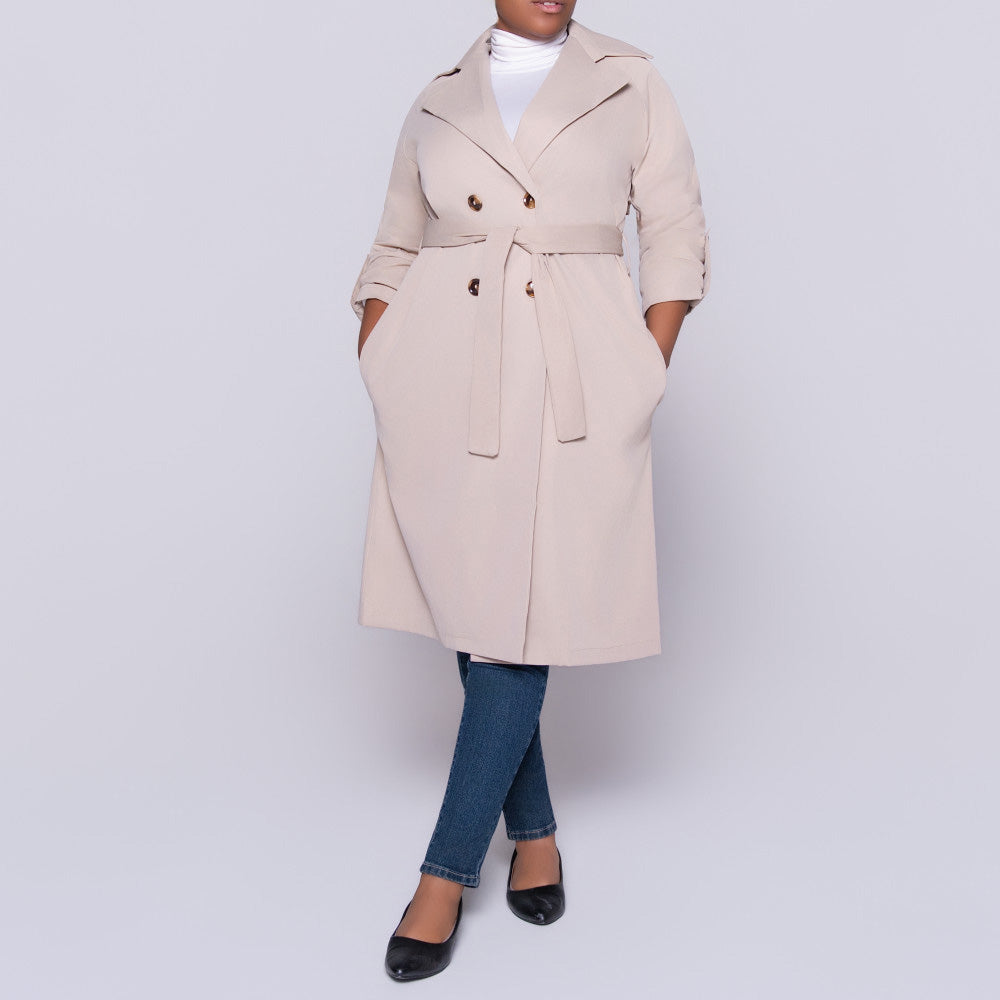 Stone Long Sleeve Melton Jacket