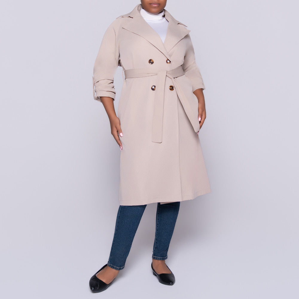 Stone Long Sleeve Melton Jacket
