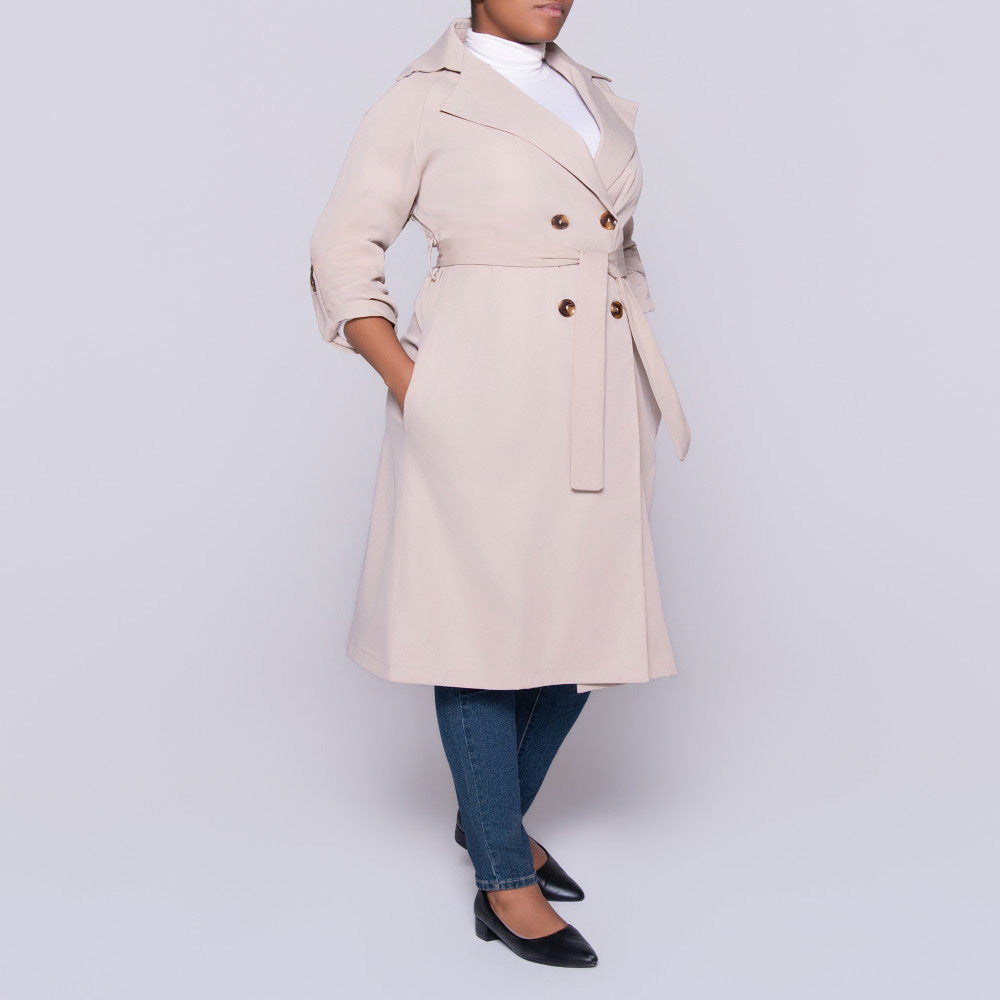 Stone Long Sleeve Melton Jacket
