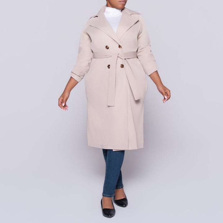 Stone Long Sleeve Melton Jacket