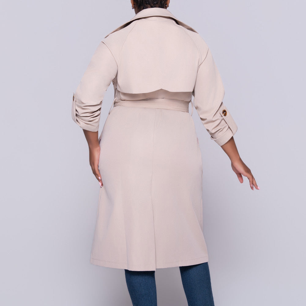 Stone Long Sleeve Melton Jacket