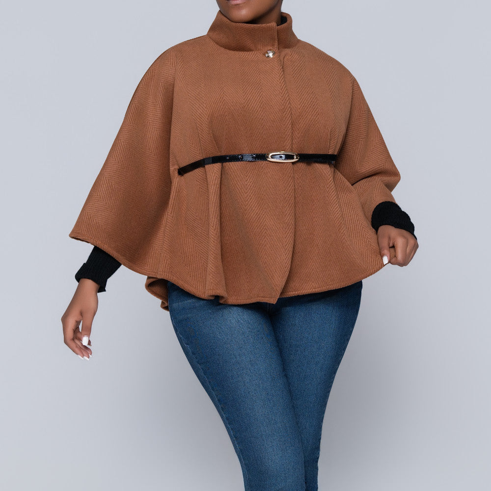 Brick Twill Melton Jacket