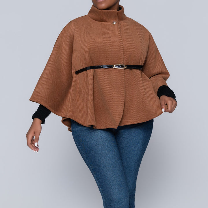 Brick Twill Melton Jacket