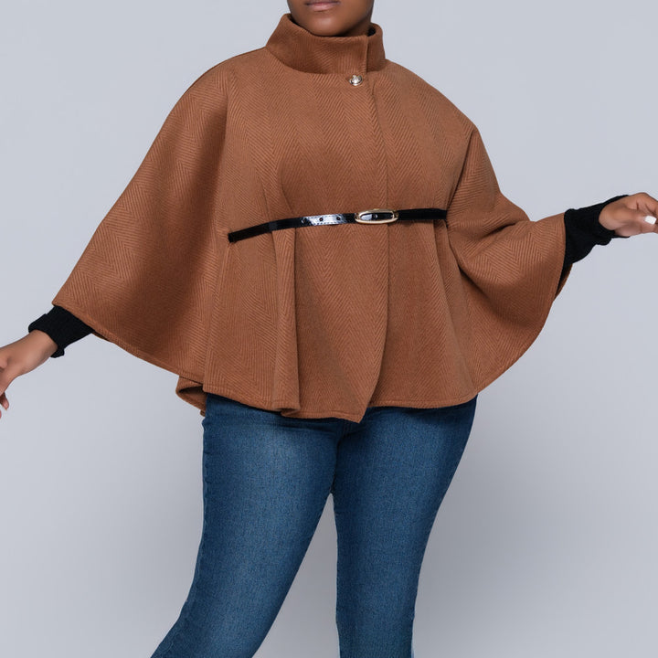 Brick Twill Melton Jacket