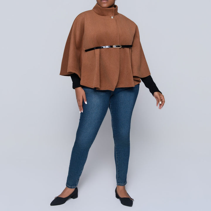 Brick Twill Melton Jacket