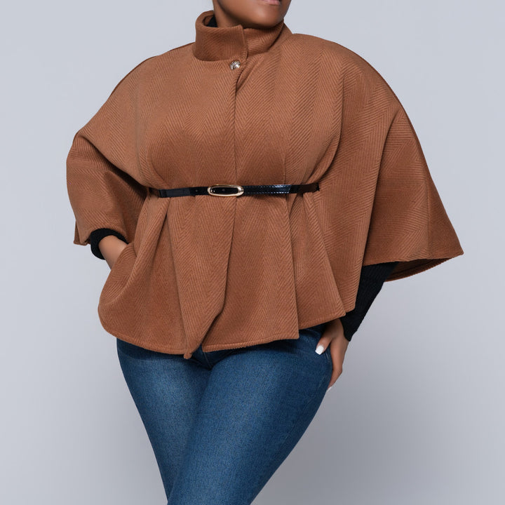 Brick Twill Melton Jacket