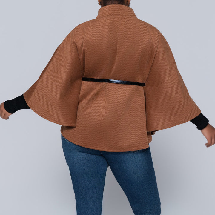 Brick Twill Melton Jacket