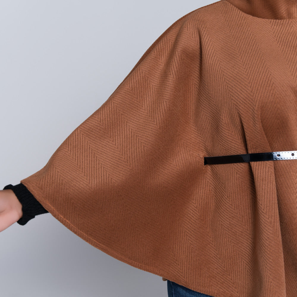 Brick Twill Melton Jacket