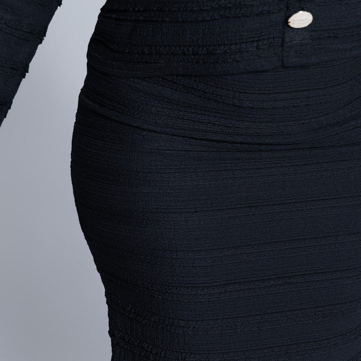 Black Frill Lace Top