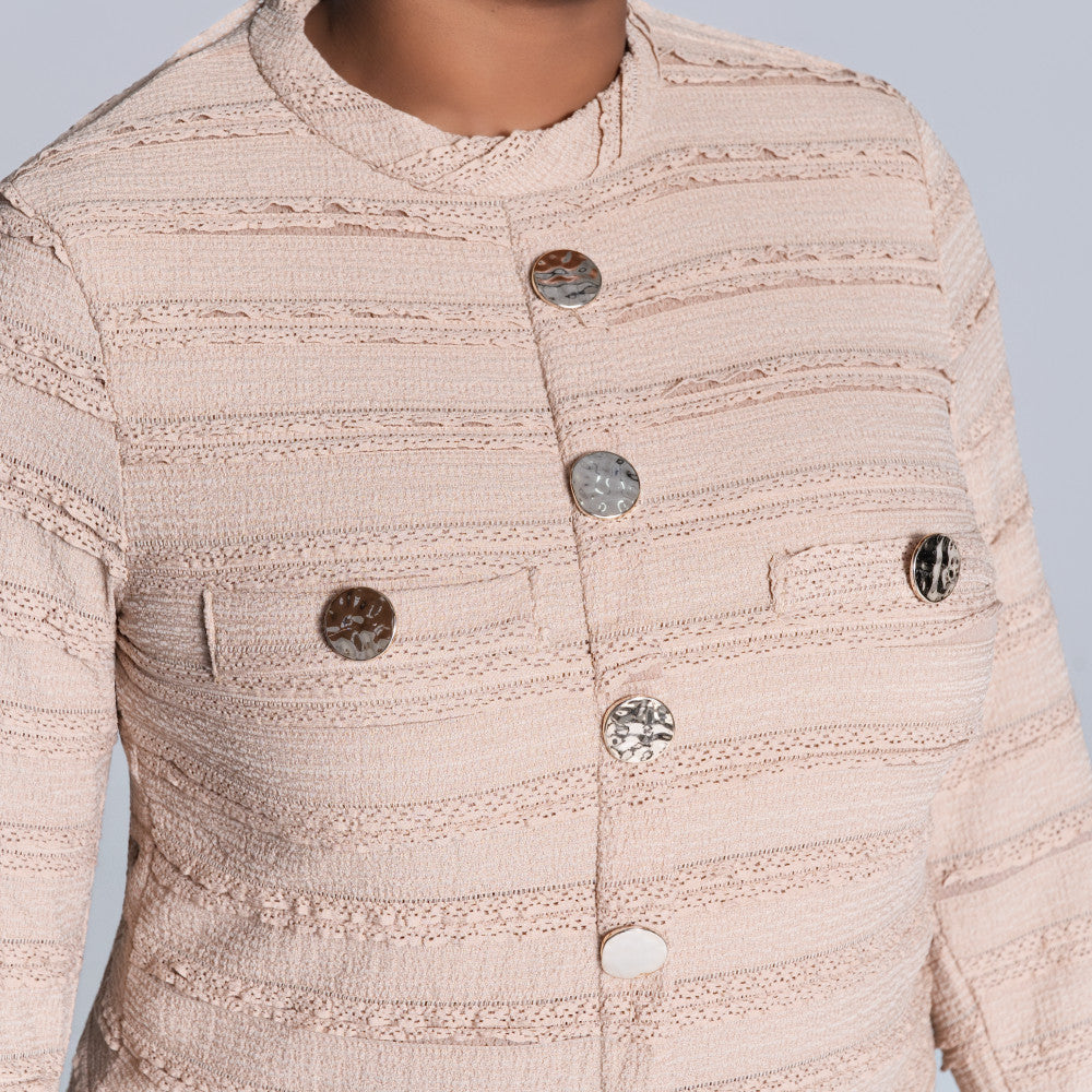 Stone Frill Lace Top